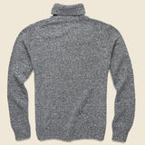 Cashmere Turtleneck - Grey Heather - Todd Snyder - STAG Provisions - Tops - Sweater