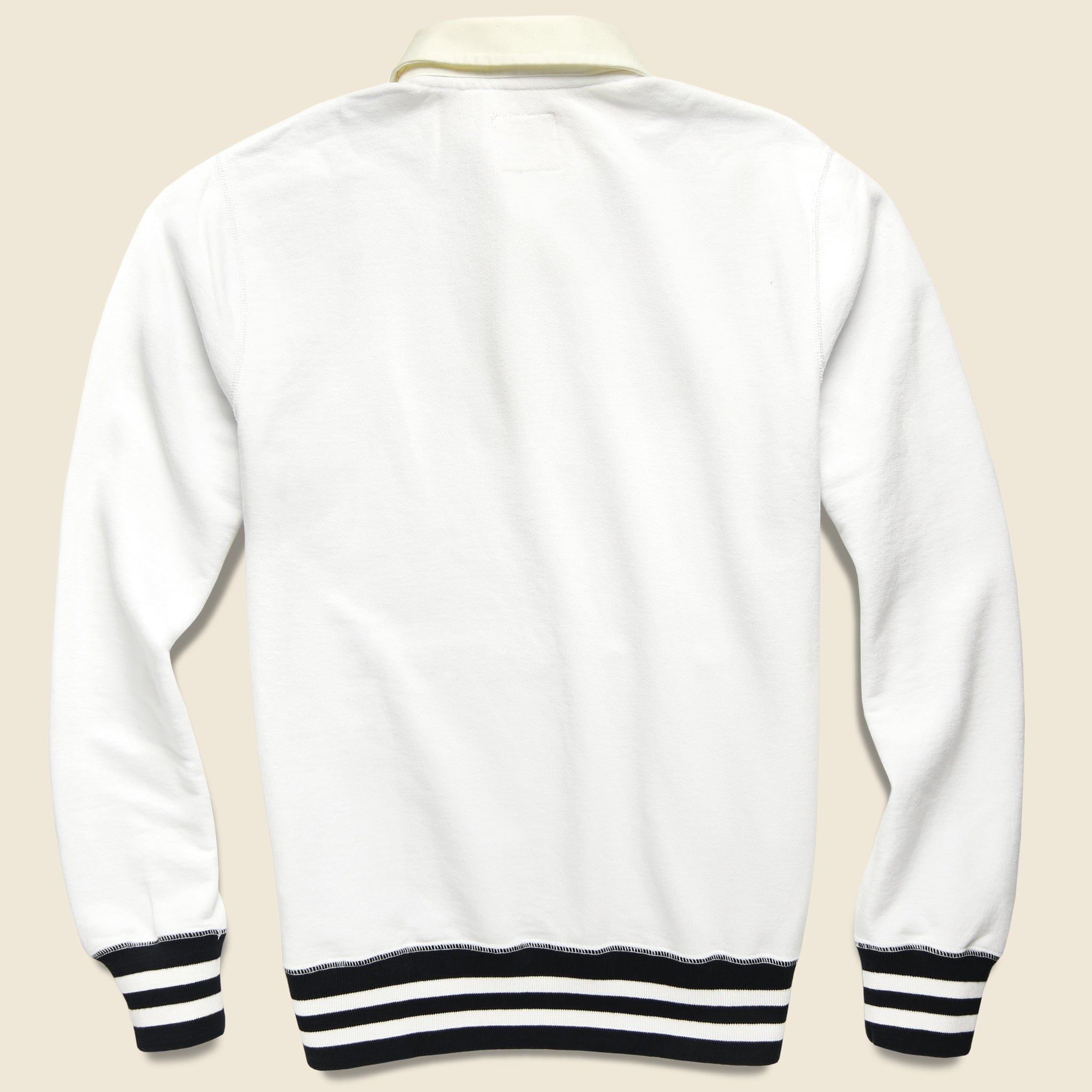 
                          Todd Snyder + Champion - Rugby Sweatshirt - White - Todd Snyder - STAG Provisions - Tops - Fleece / Sweatshirt
                        