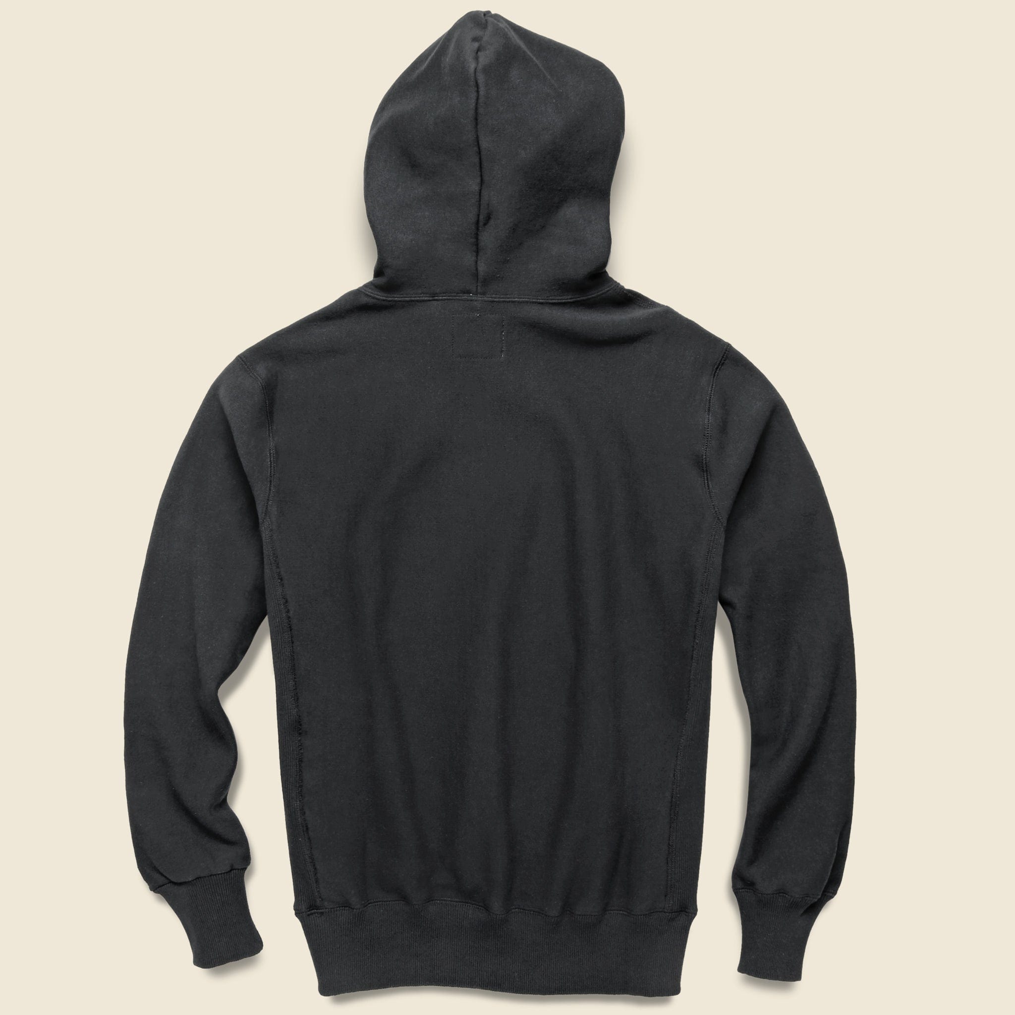 
                          Todd Snyder + Champion - Popover Hoodie Sweatshirt - Black - Todd Snyder - STAG Provisions - Tops - Fleece / Sweatshirt
                        