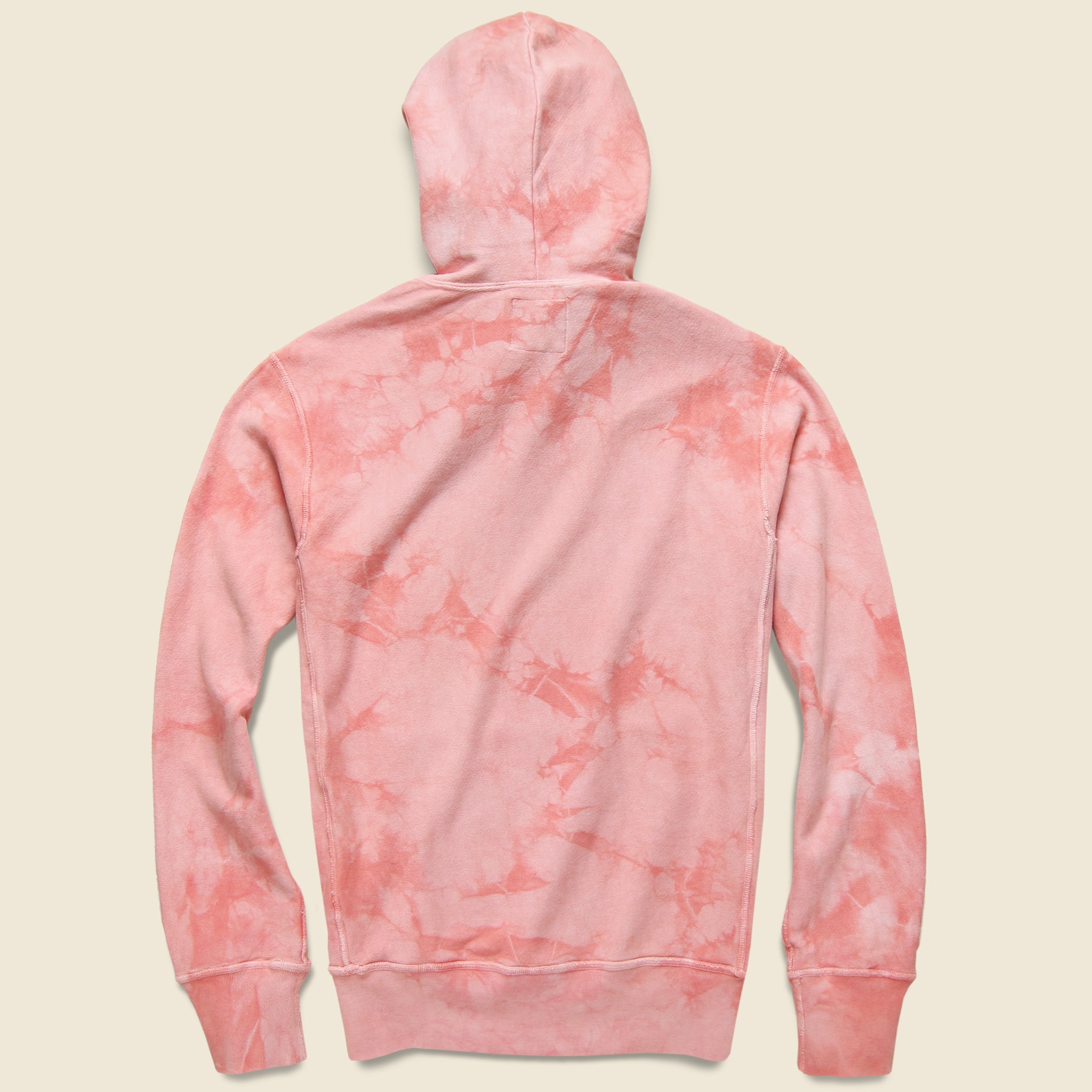 
                          Popover Hoodie - Pink Tie Dye - Todd Snyder - STAG Provisions - Tops - Fleece / Sweatshirt
                        