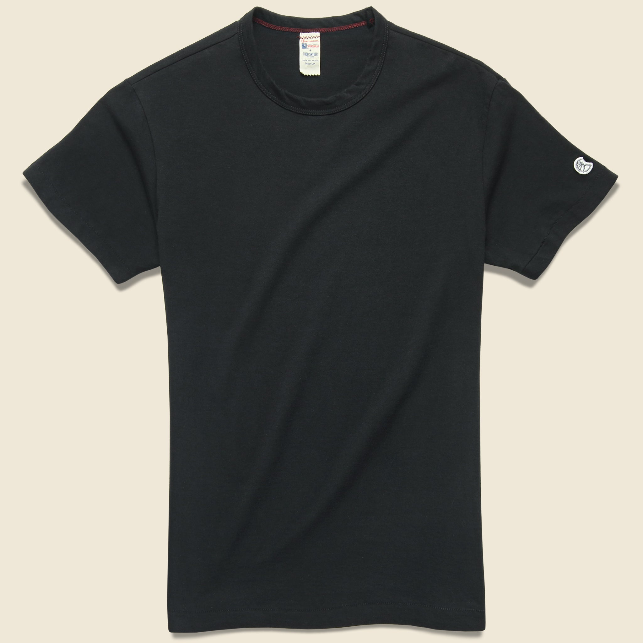 Basic Tee - Black - Todd Snyder - STAG Provisions - Tops - S/S Tee