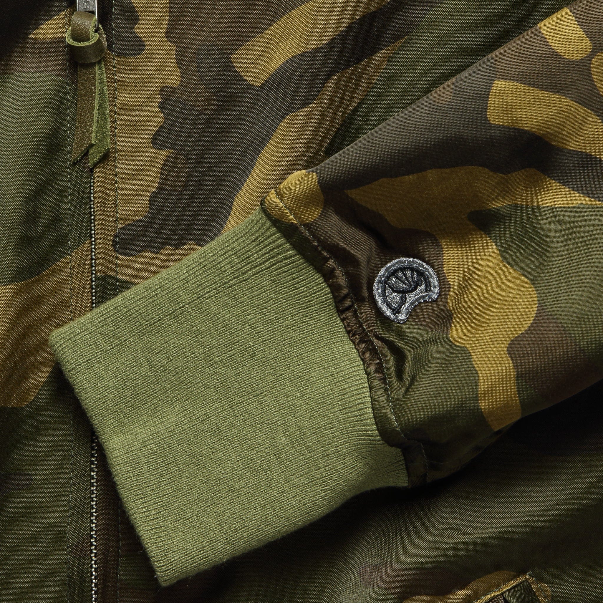 
                          Todd Snyder + Champion - Satin Camo Bomber - Green - Todd Snyder - STAG Provisions - Outerwear - Coat / Jacket
                        