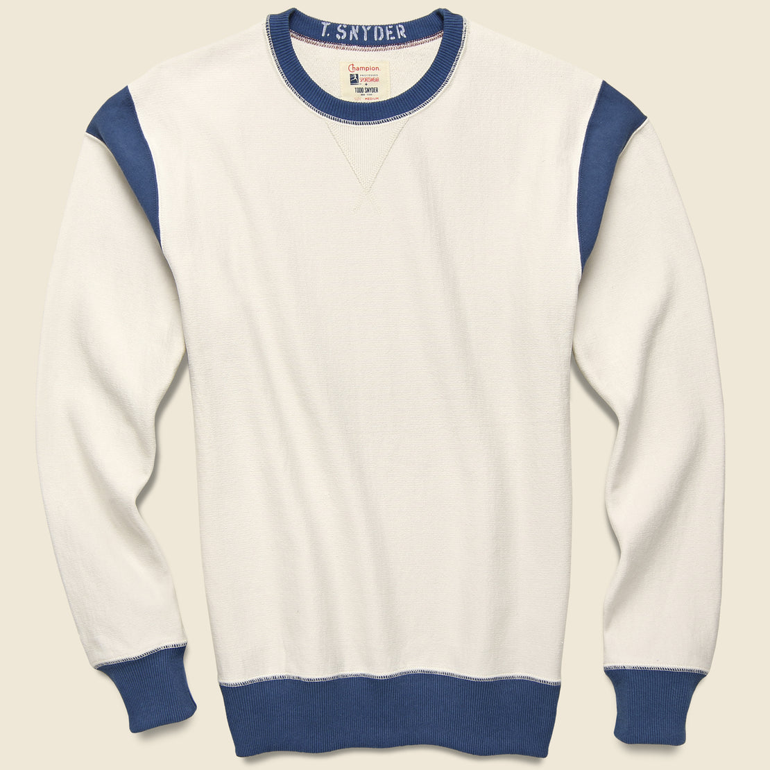 Todd Snyder Armhole Sweatshirt - Alabaster