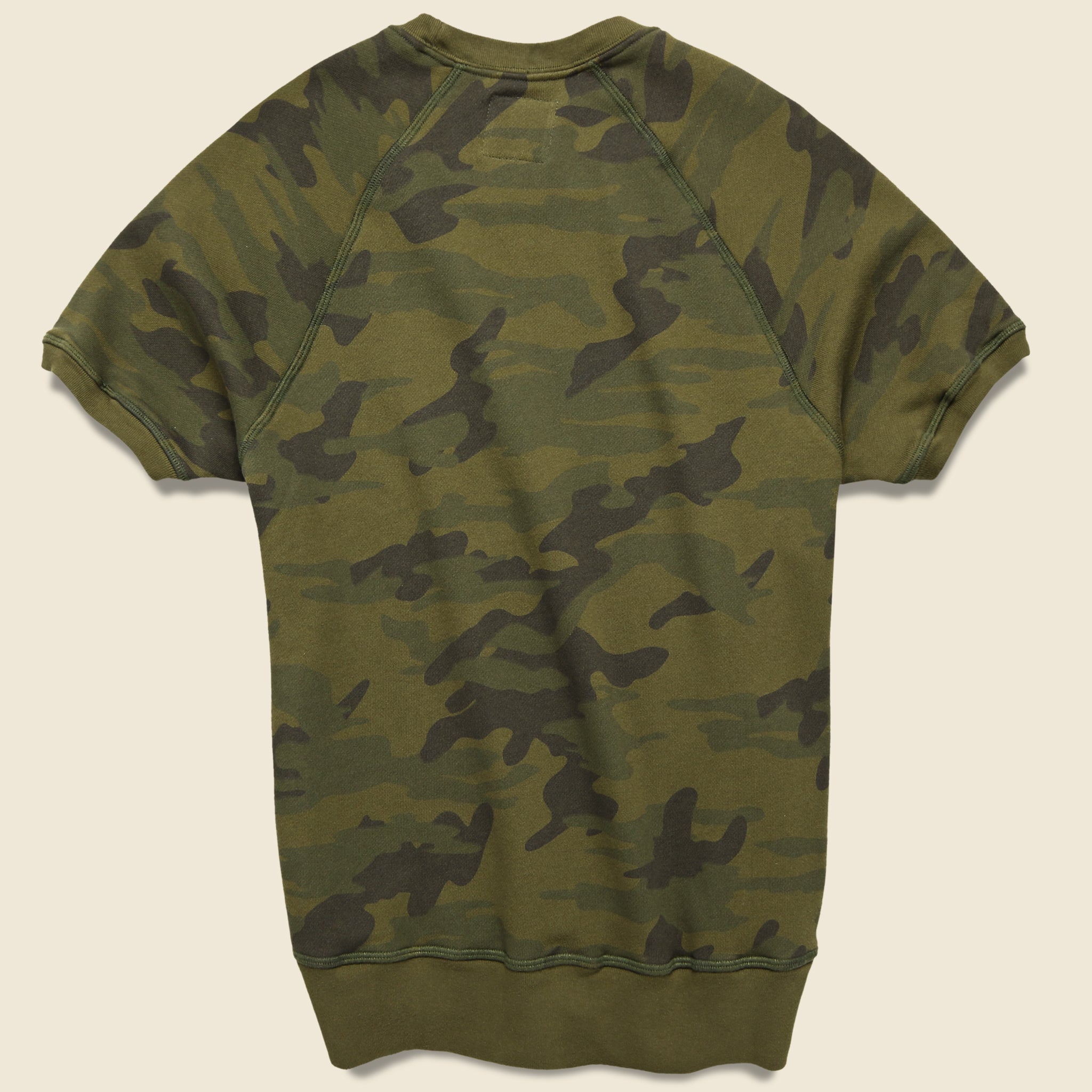 
                          Fatigue Camo Sweatshirt - Green - Todd Snyder - STAG Provisions - Tops - Fleece / Sweatshirt
                        