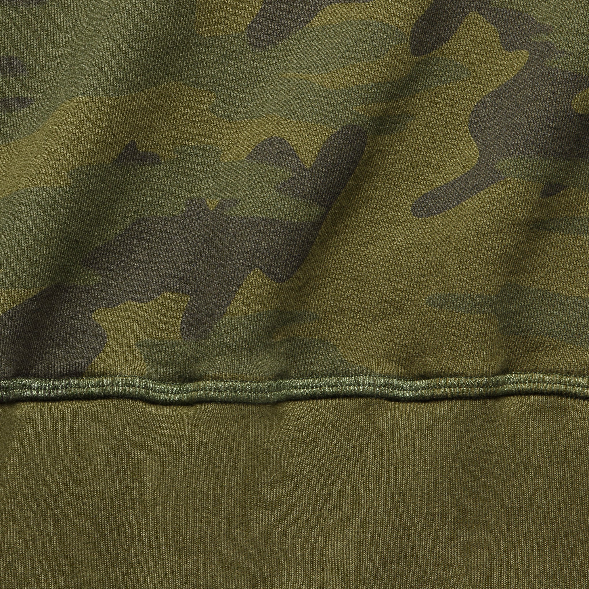 
                          Fatigue Camo Sweatshirt - Green - Todd Snyder - STAG Provisions - Tops - Fleece / Sweatshirt
                        