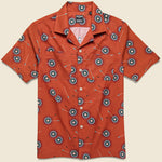 Bullseye Camp Shirt - Clay - Todd Snyder - STAG Provisions - Tops - S/S Woven - Other Pattern