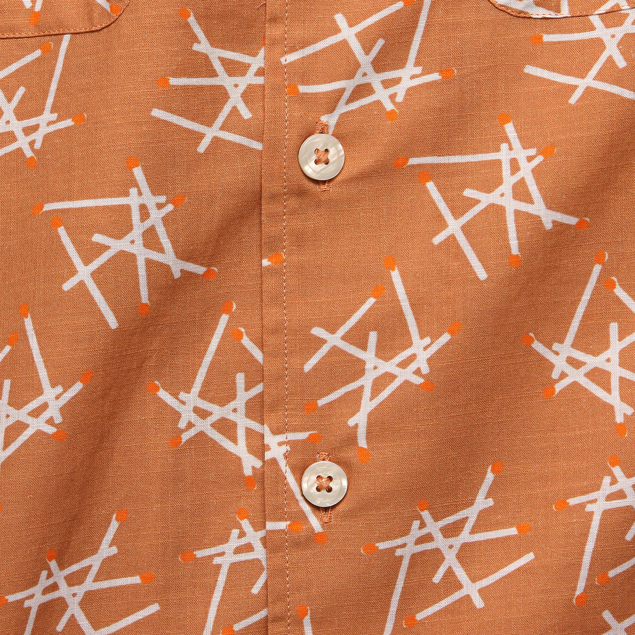 
                          Matchstick Camp Shirt - Peach - Todd Snyder - STAG Provisions - Tops - S/S Woven - Other Pattern
                        