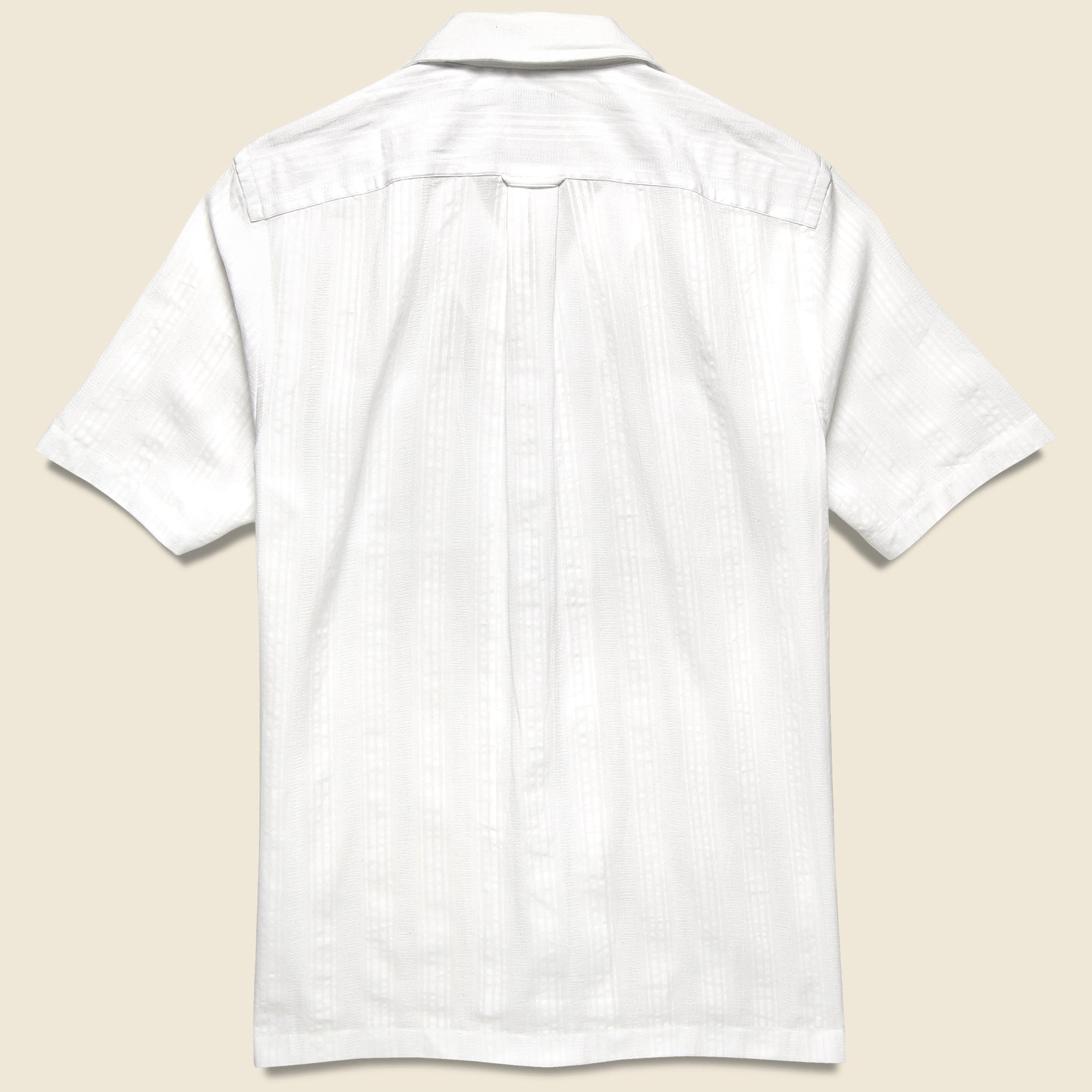 
                          Two-Pocket Maui Camp Shirt - White - Todd Snyder - STAG Provisions - Tops - S/S Woven - Other Pattern
                        