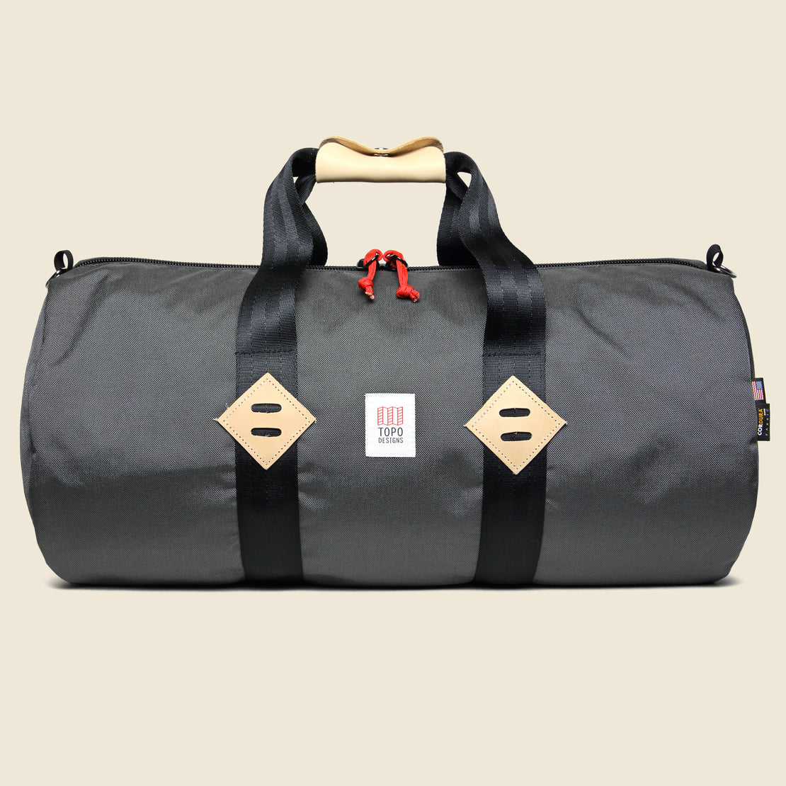 Topo Designs Classic Duffel Bag - Charcoal