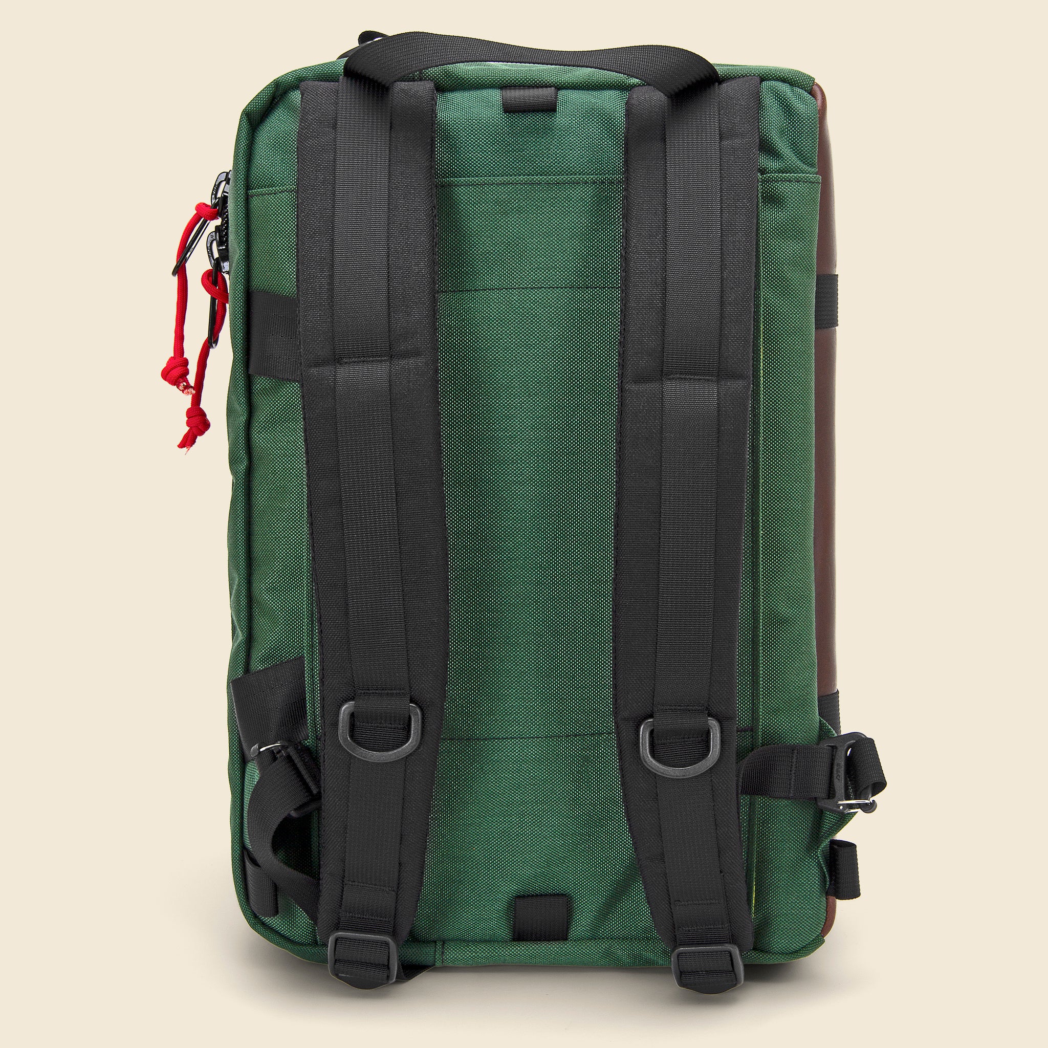 Commuter Briefcase - Forest/Dark Brown Leather - Topo Designs - STAG Provisions - Accessories - Bags / Luggage
