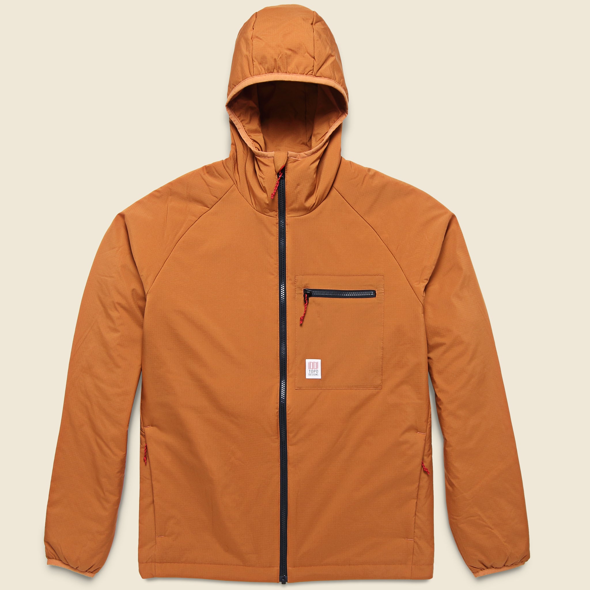 Puffer Hoodie - Clay - Topo Designs - STAG Provisions - Outerwear - Coat / Jacket