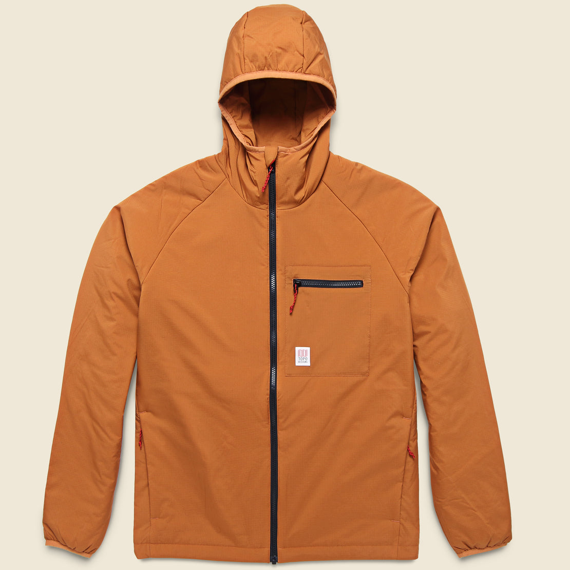 Topo Designs Puffer Hoodie - Clay