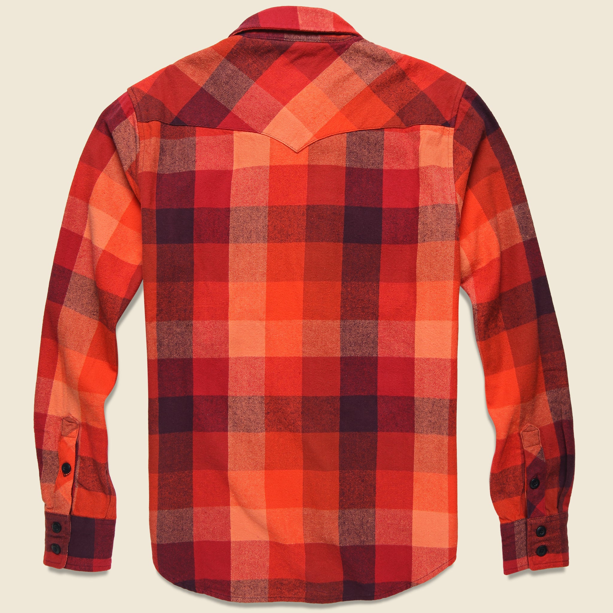 
                          Plaid Workshirt - Red/Maroon - Topo Designs - STAG Provisions - Tops - L/S Woven - Plaid
                        