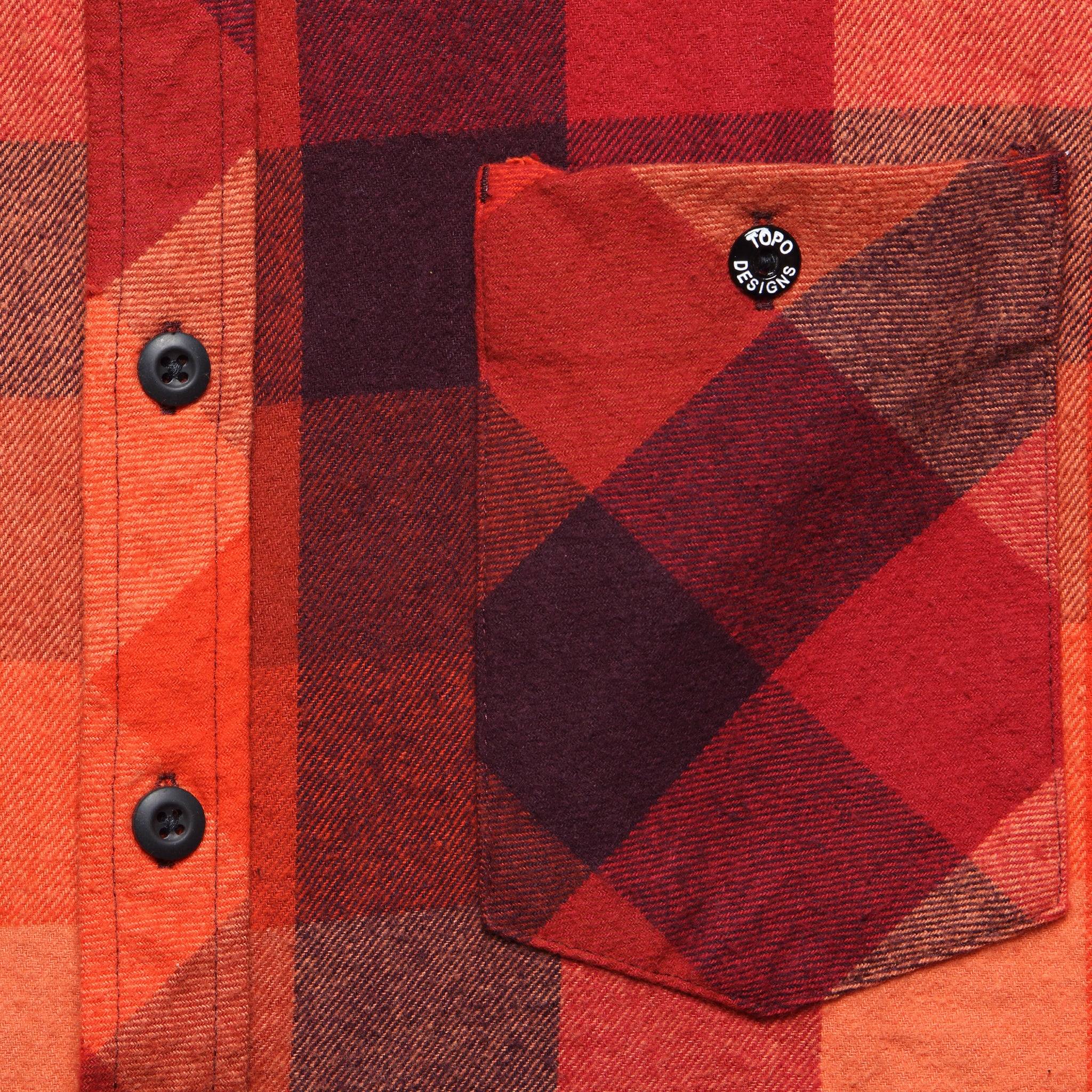 
                          Plaid Workshirt - Red/Maroon - Topo Designs - STAG Provisions - Tops - L/S Woven - Plaid
                        