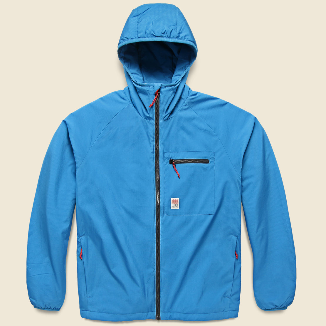Topo Designs Puffer Zip Jacket - Blue