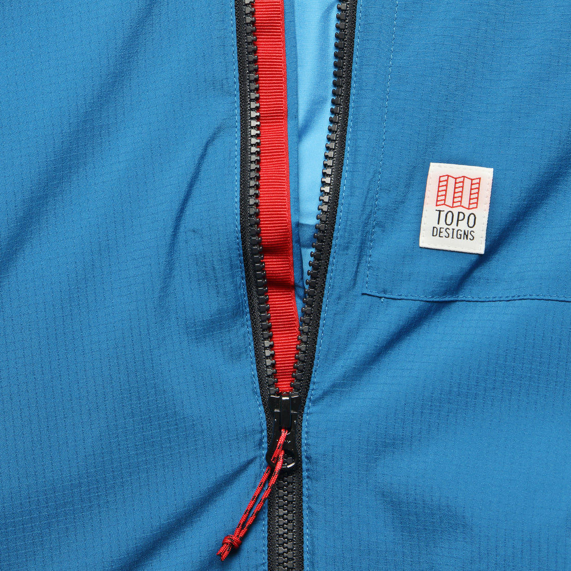 Puffer Zip Jacket - Blue - Topo Designs - STAG Provisions - Outerwear - Coat / Jacket