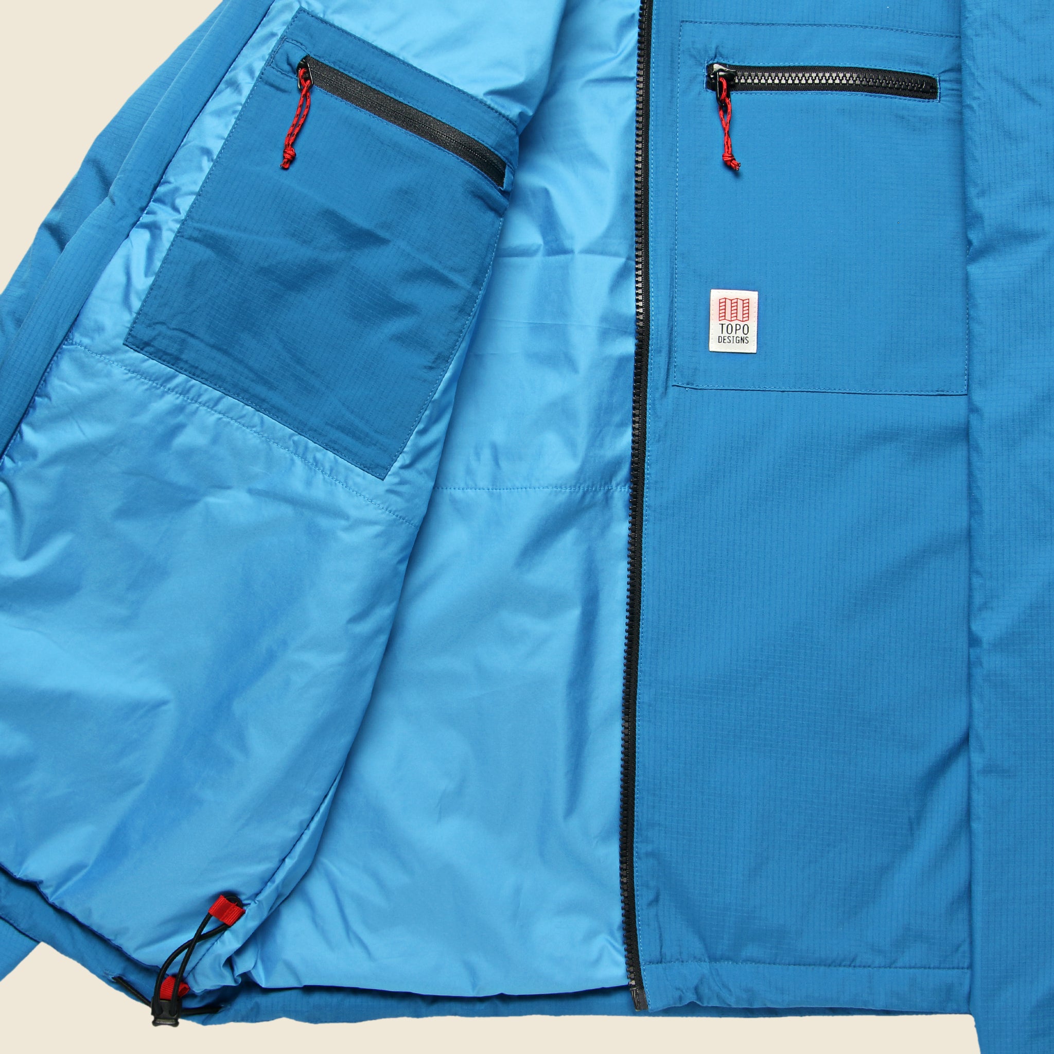 
                          Puffer Zip Jacket - Blue - Topo Designs - STAG Provisions - Outerwear - Coat / Jacket
                        