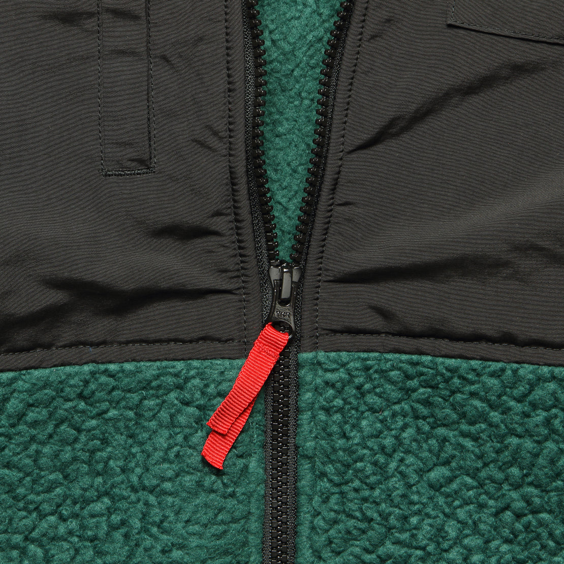 Subalpine Fleece Jacket - Black/Forest - Topo Designs - STAG Provisions - Outerwear - Coat / Jacket