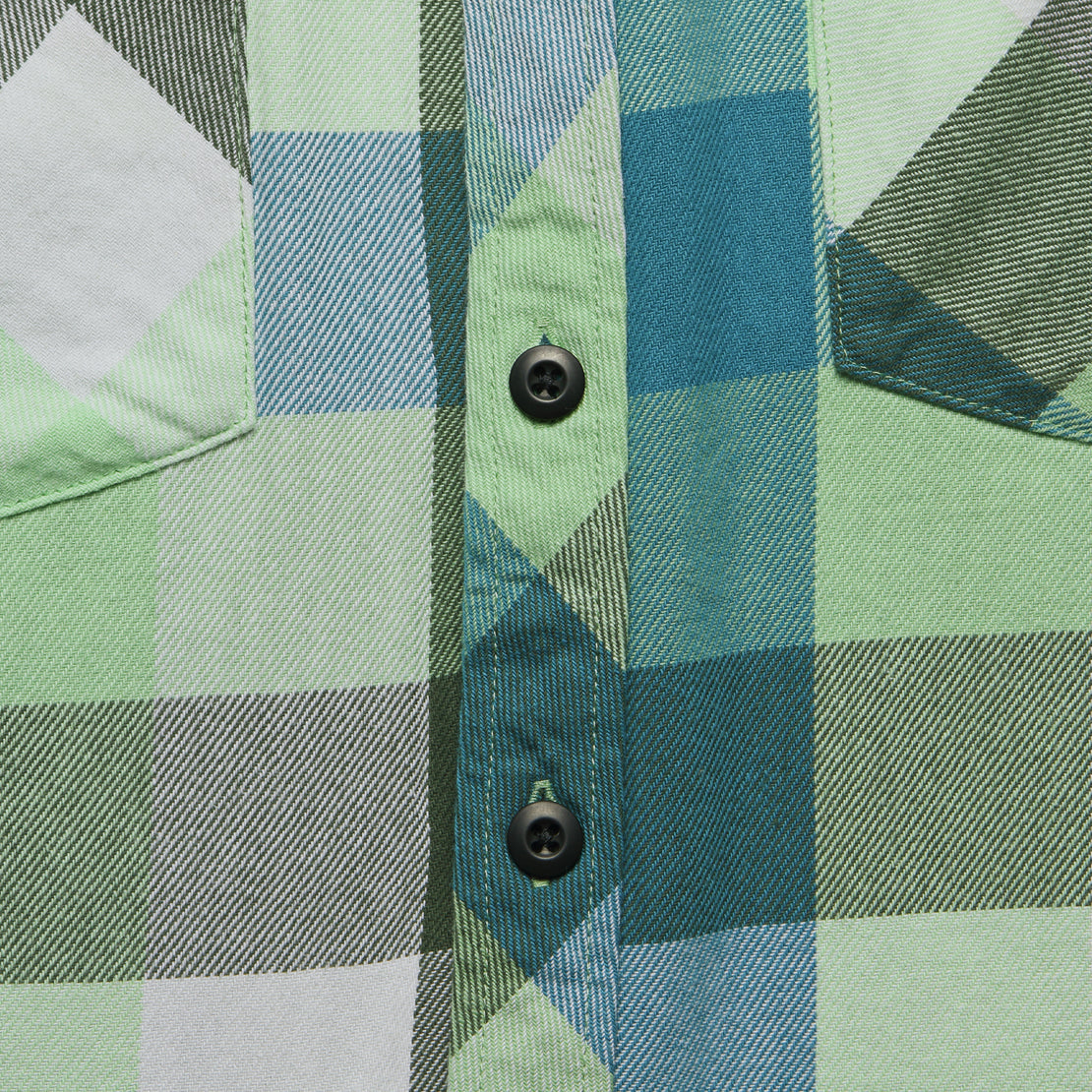 Plaid Mountain Shirt - Green Big Plaid - Topo Designs - STAG Provisions - Tops - L/S Woven - Plaid
