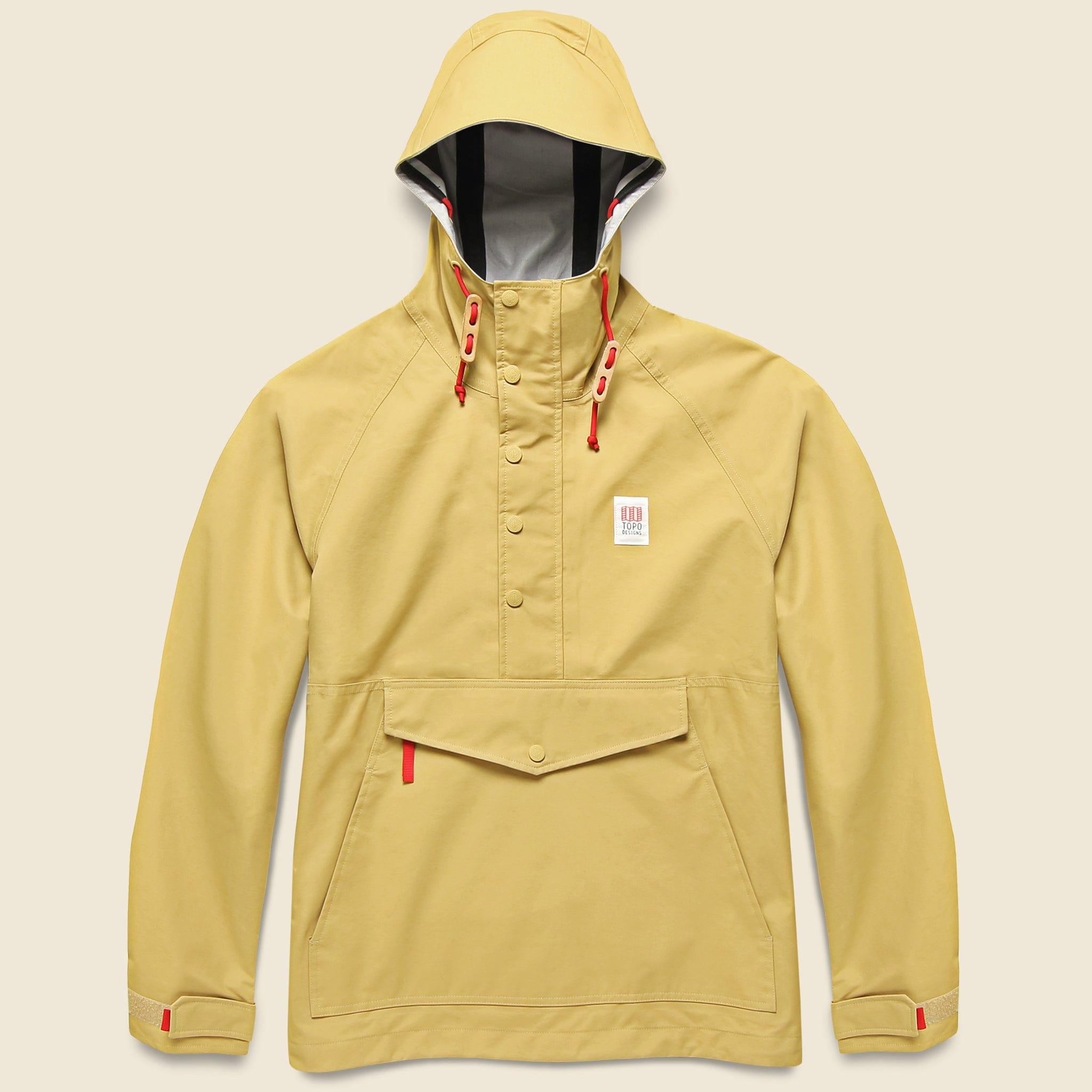Tech Anorak Jacket - Tan - Topo Designs - STAG Provisions - Outerwear - Coat / Jacket
