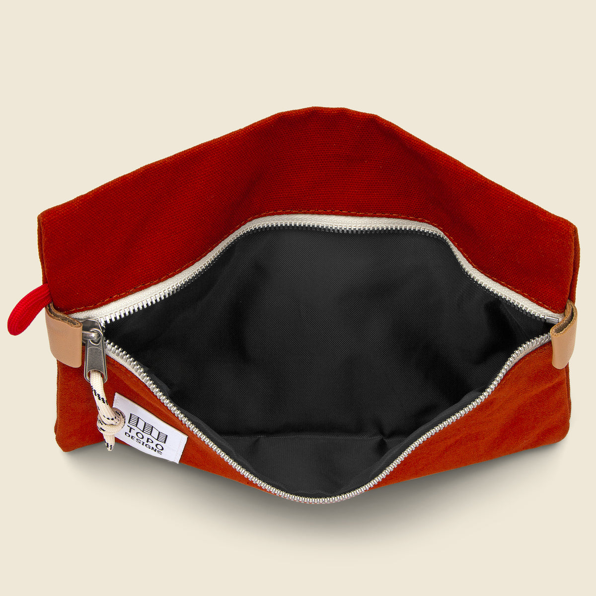 Medium Accessory Bag Clay Canvas