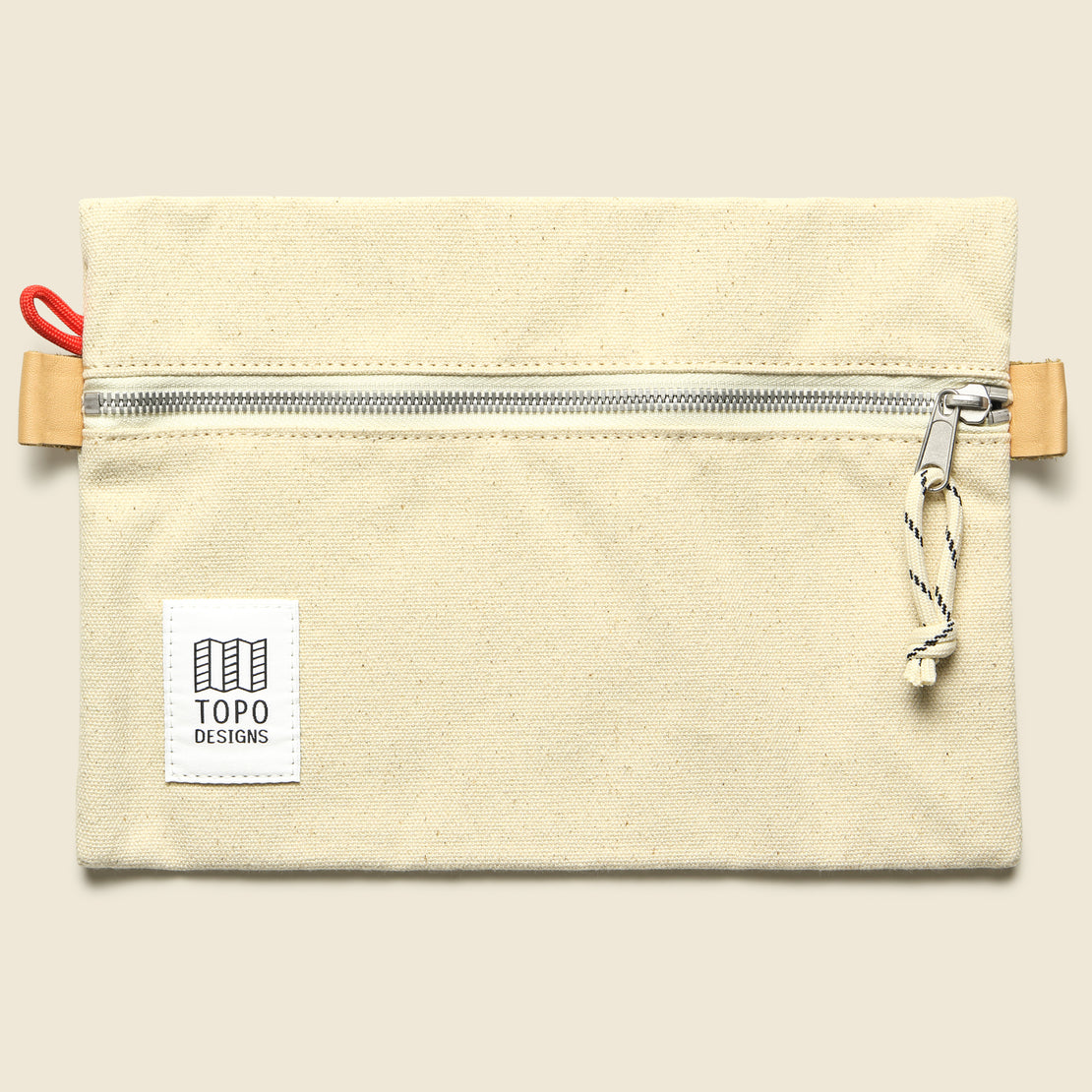Topo Designs Medium Accessory Bag - Natural Canvas