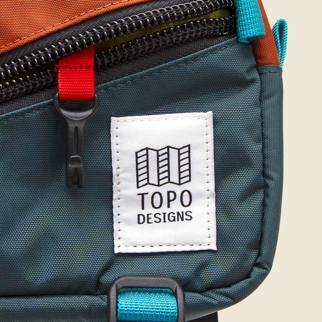 Mini Quick Pack - Botanic Green/Clay - Topo Designs - STAG Provisions - Accessories - Bags / Luggage