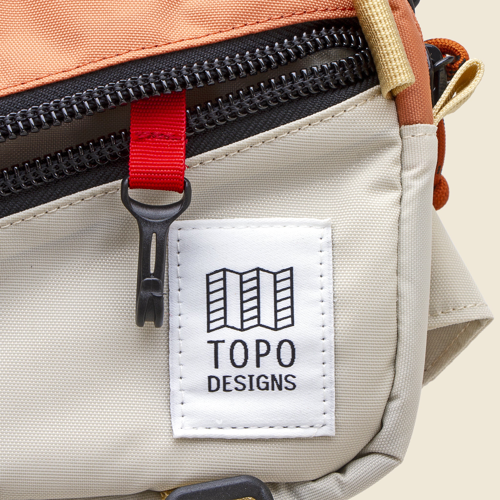 
                          Mini Quick Pack - Bone/White Coral - Topo Designs - STAG Provisions - Accessories - Bags / Luggage
                        