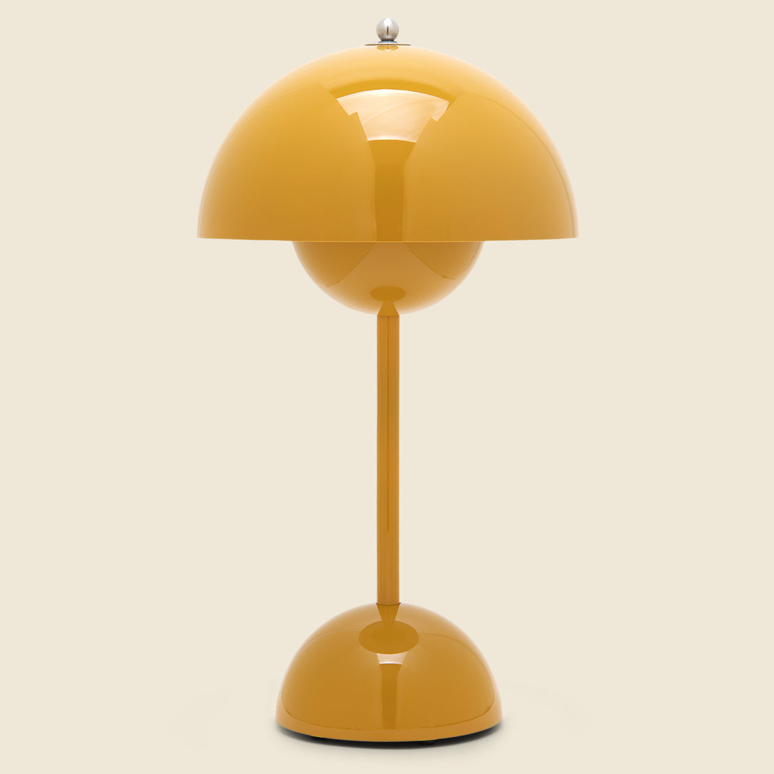 Home Flowerpot Table Lamp - Mustard