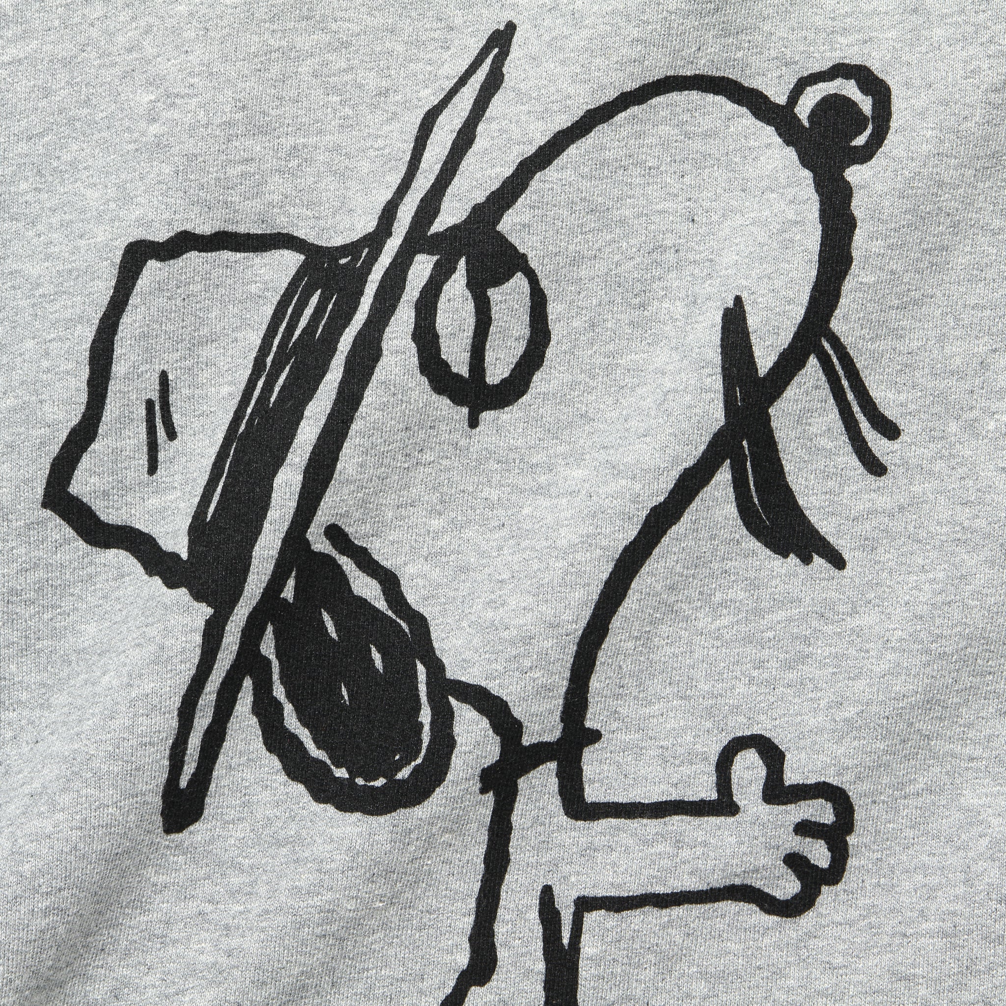 Let It Rain Spike Fleece Crew - Grey Marl - TSPTR - STAG Provisions - Tops - Fleece / Sweatshirt