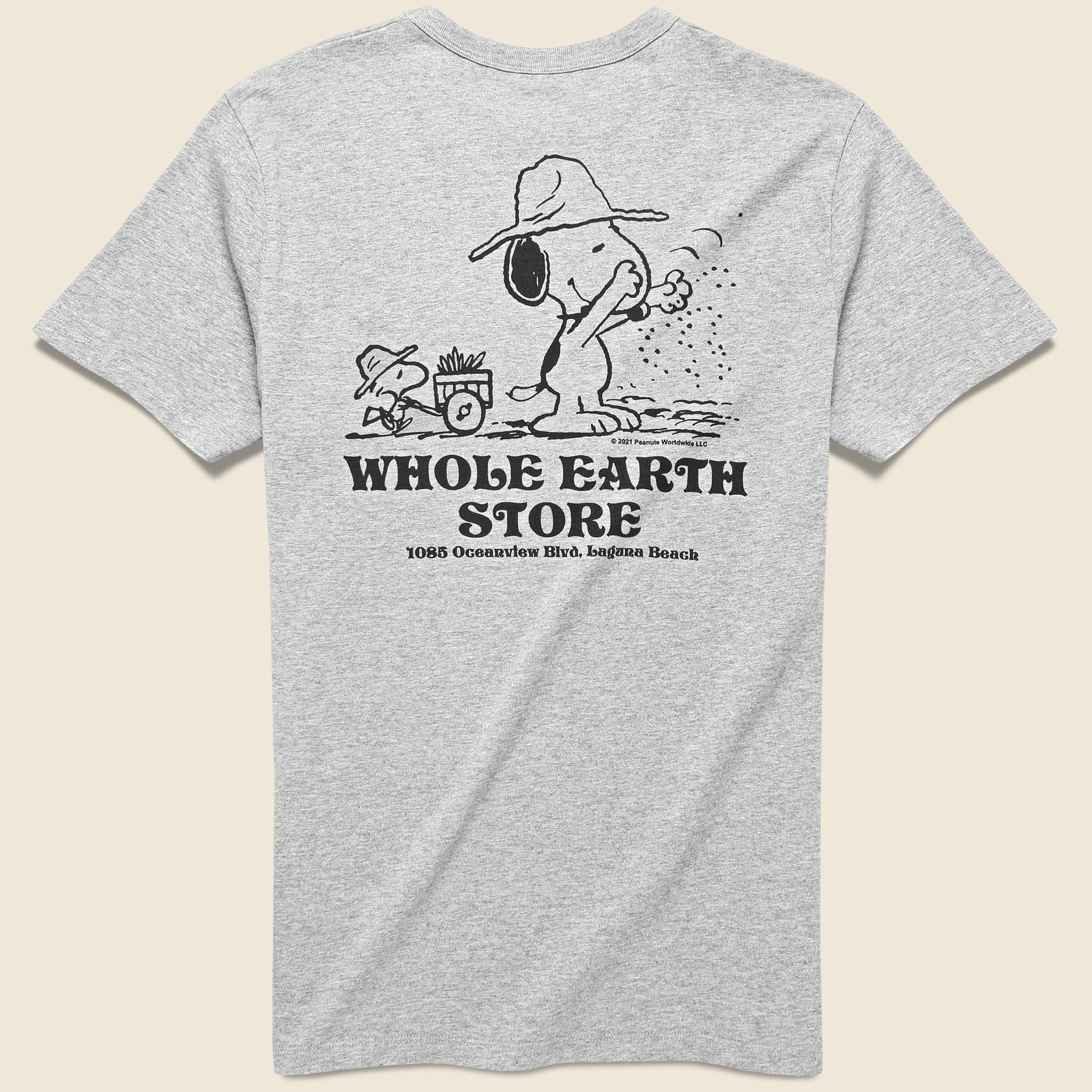 
                          Whole Earth Store Tee - Grey Marl - TSPTR - STAG Provisions - Tops - S/S Tee - Graphic
                        