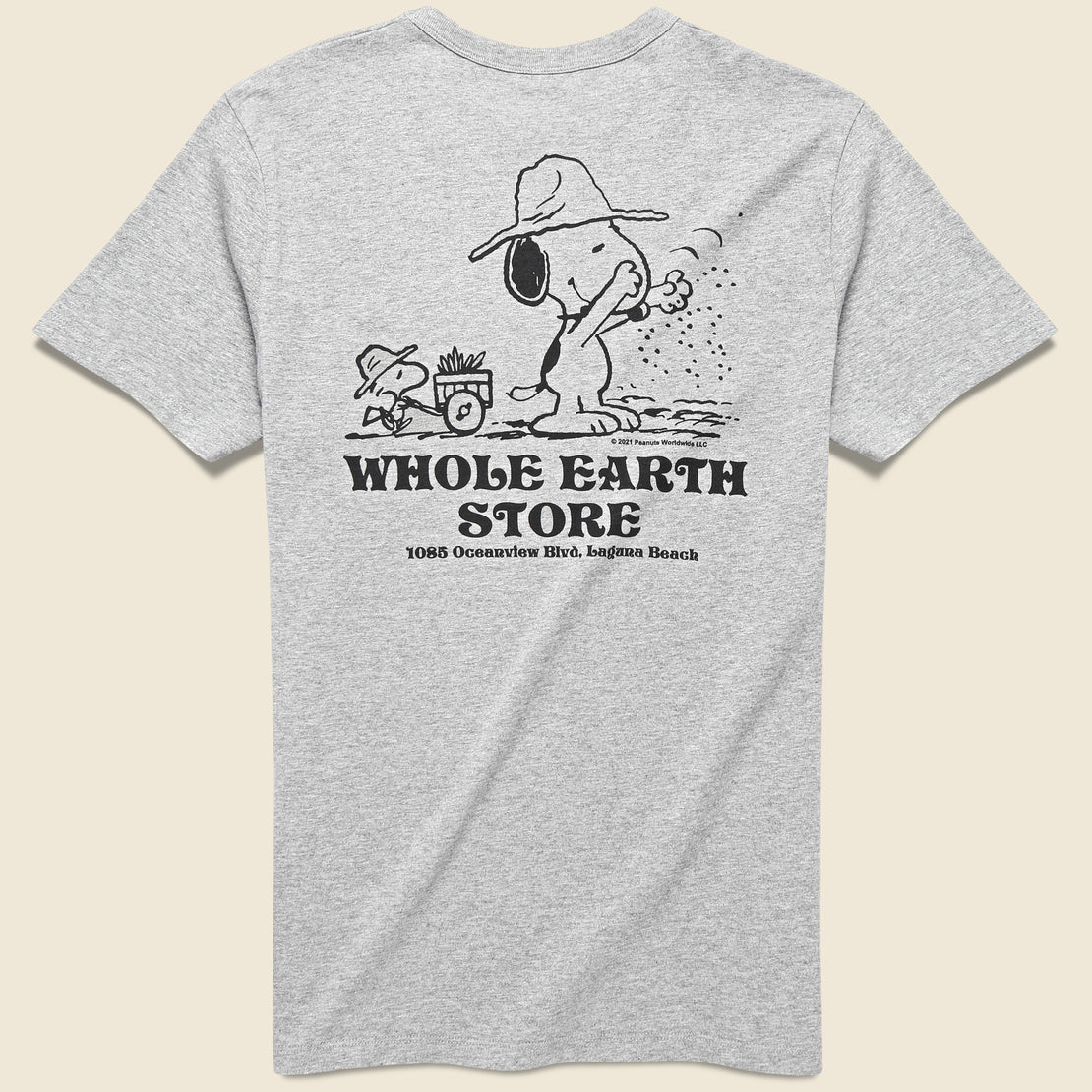 Whole Earth Store Tee - Grey Marl - TSPTR - STAG Provisions - Tops - S/S Tee - Graphic