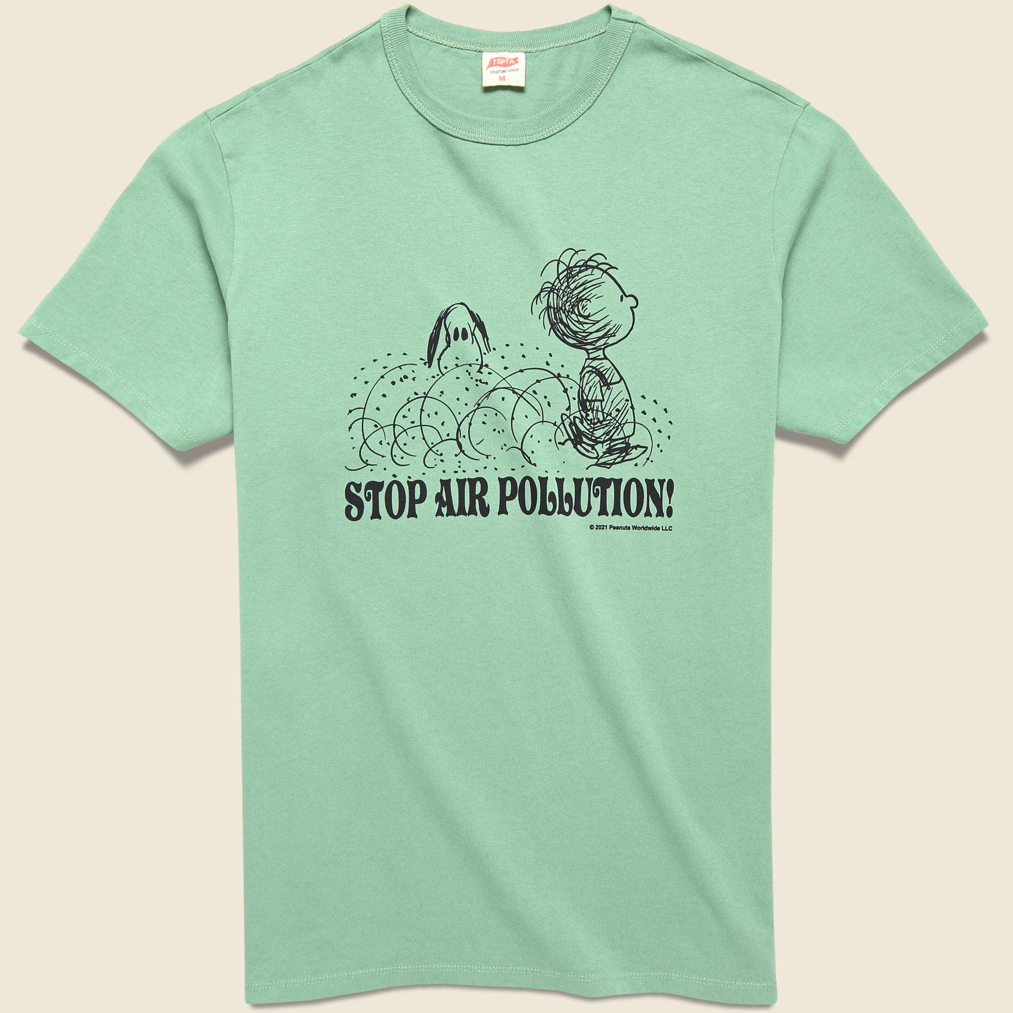 Stop Air Pollution Tee - Olive - TSPTR - STAG Provisions - Tops - S/S Tee - Graphic
