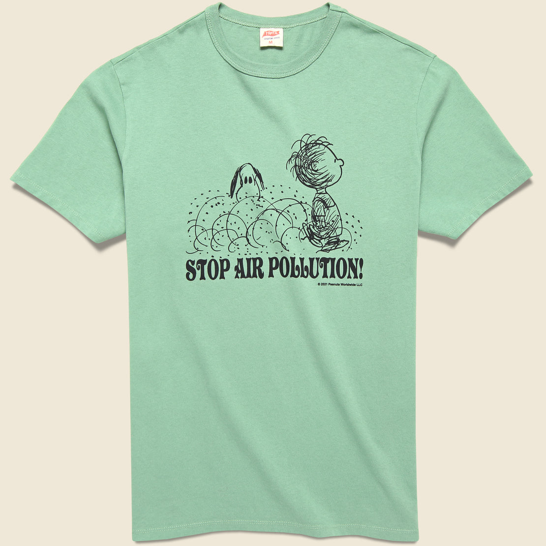 TSPTR Stop Air Pollution Tee - Olive