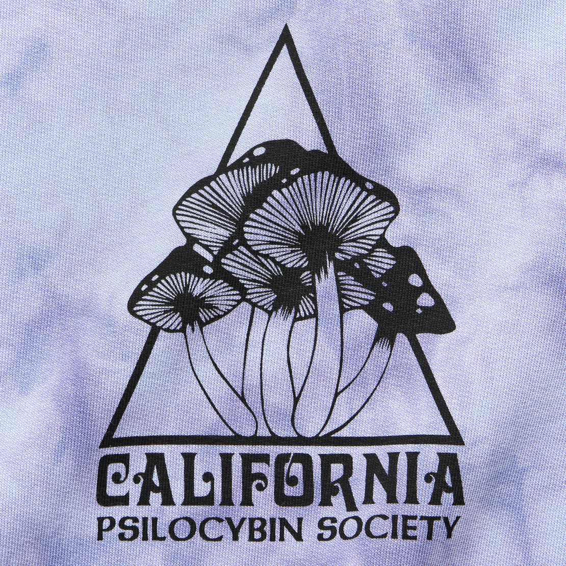 Psilocybin Society Sweatshirt - Azure Tie Dye - TSPTR - STAG Provisions - Tops - Fleece / Sweatshirt