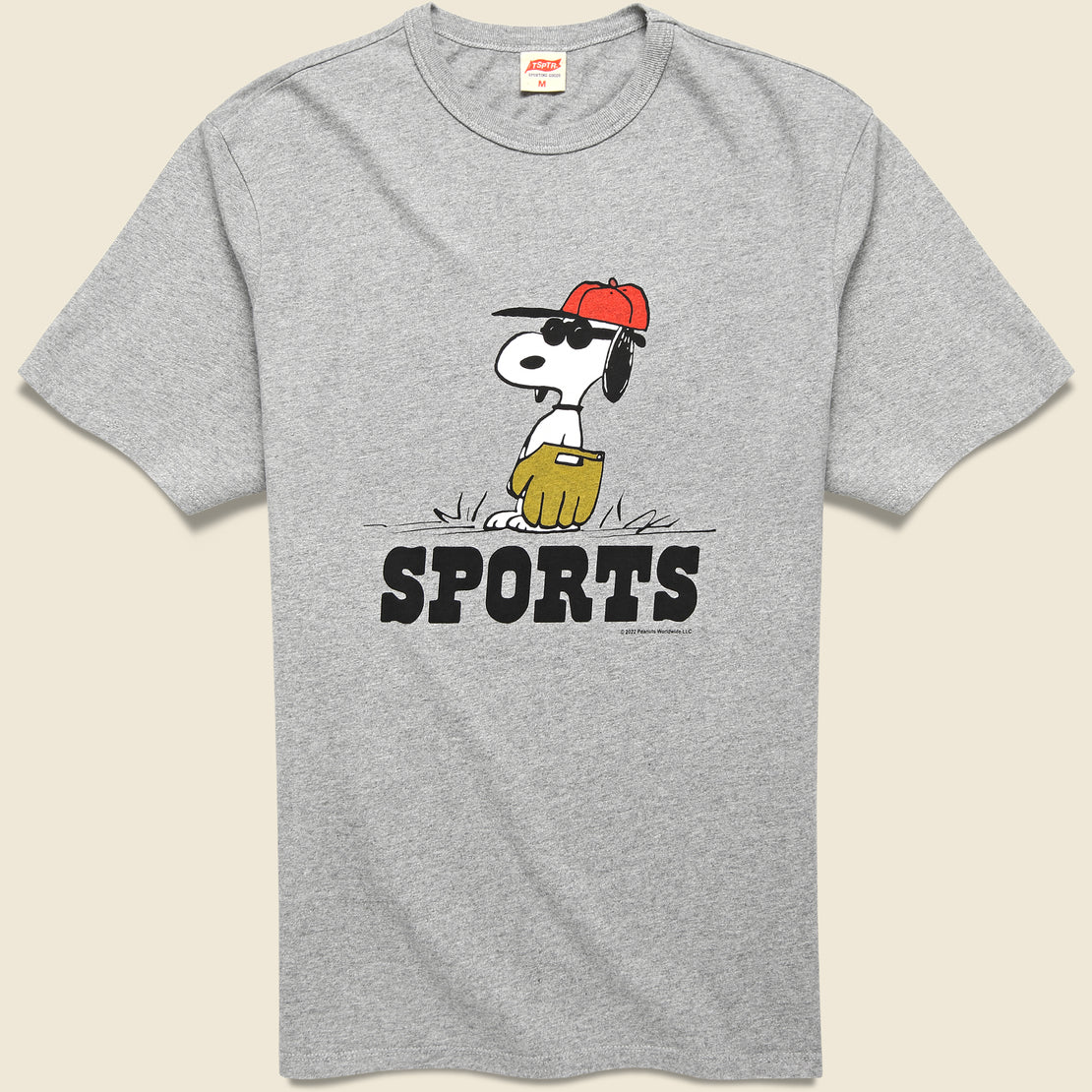 TSPTR Sports Snoopy Tee - Grey Marl