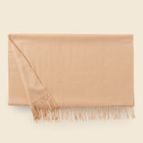 Lambswool Knee Blanket - Camel - Home - STAG Provisions - Home - Bed - Blanket