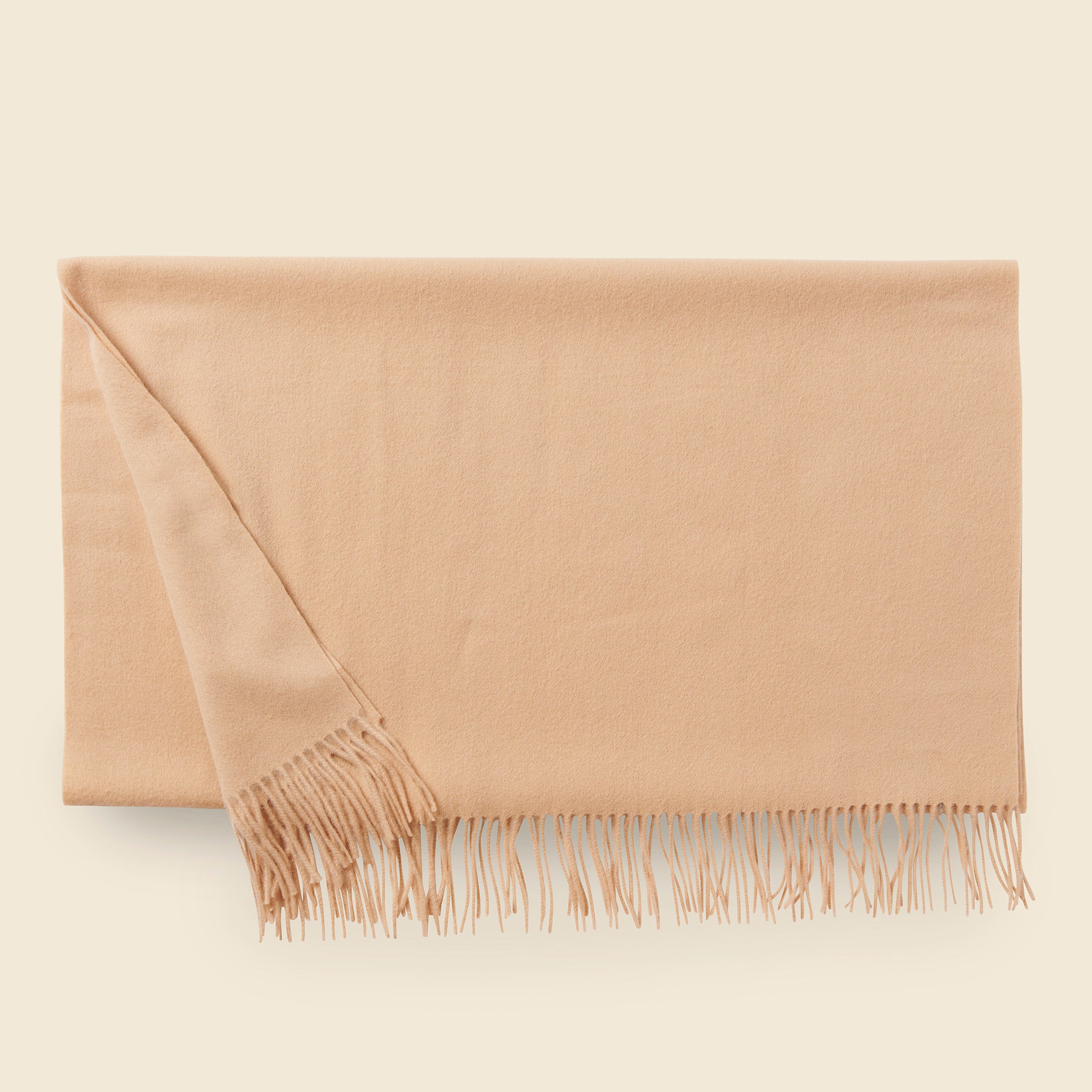 Lambswool Knee Blanket - Camel - Home - STAG Provisions - Home - Bed - Blanket