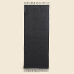 Lambswool Knee Blanket - Charcoal Melange - Home - STAG Provisions - Home - Bed - Blanket