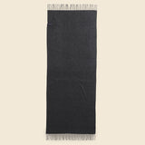 Lambswool Knee Blanket - Charcoal Melange - Home - STAG Provisions - Home - Bed - Blanket