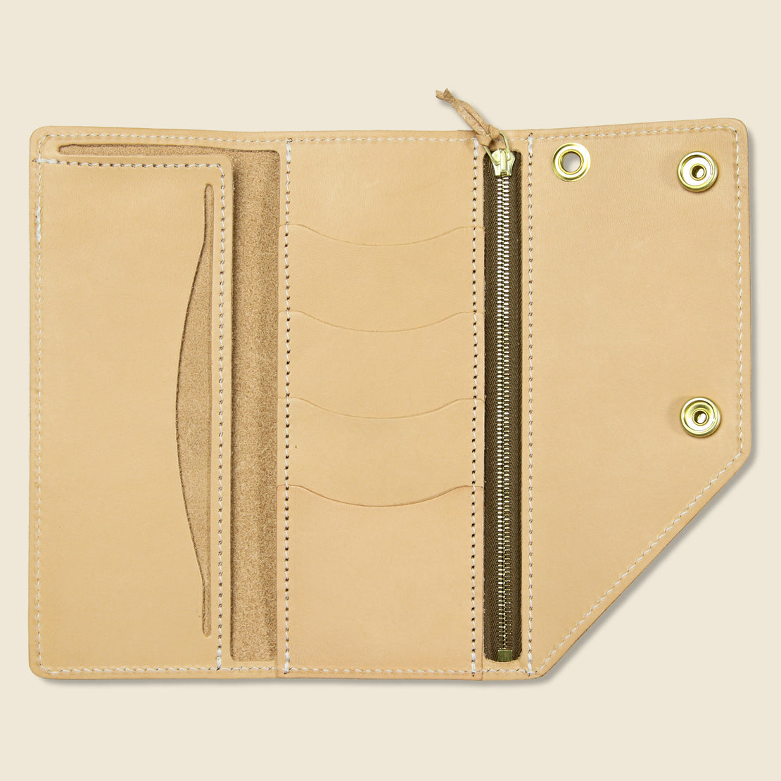 Workman Wallet - Natural - Tanner - STAG Provisions - Accessories - Wallets
