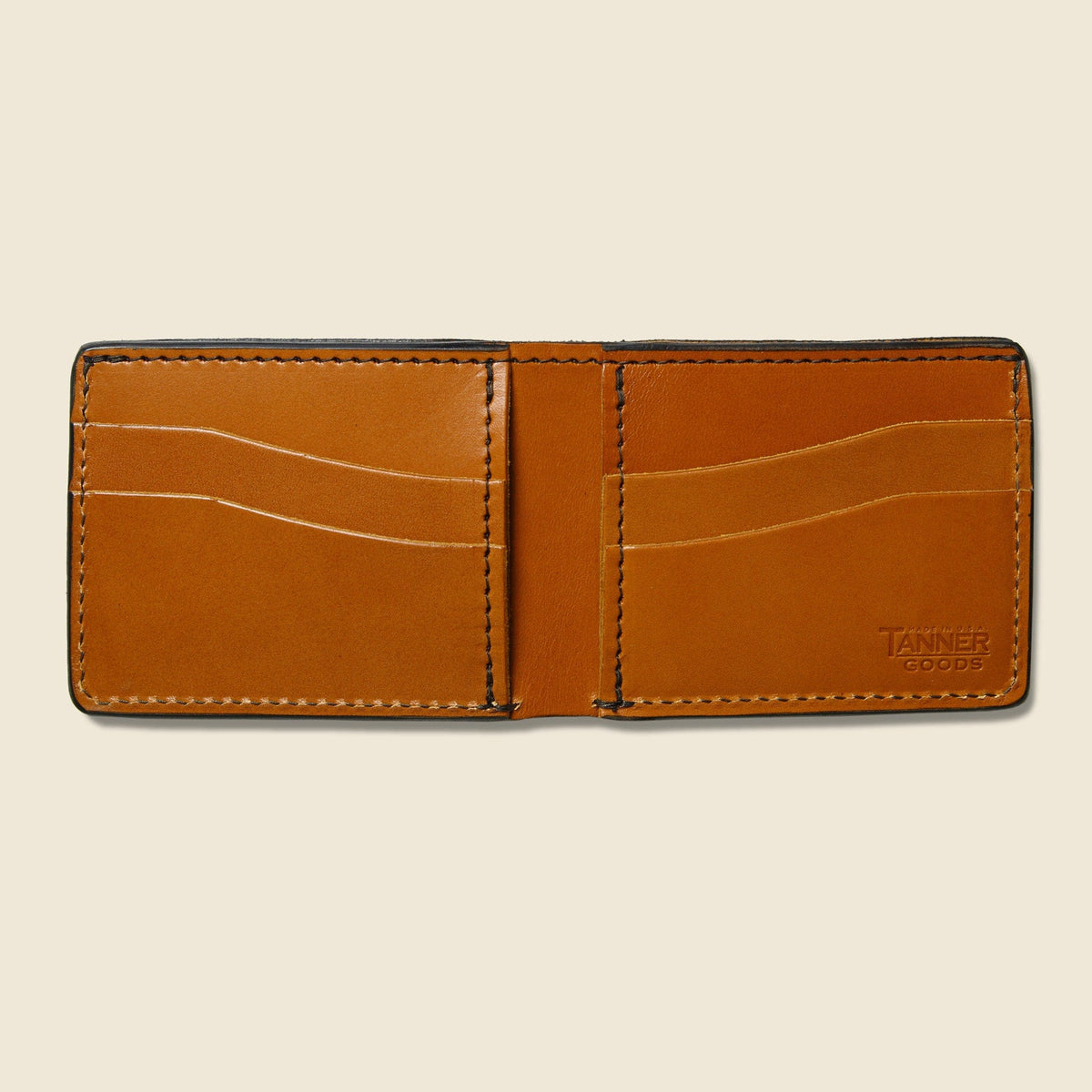 Utility Bifold Wallet - Saddle Tan