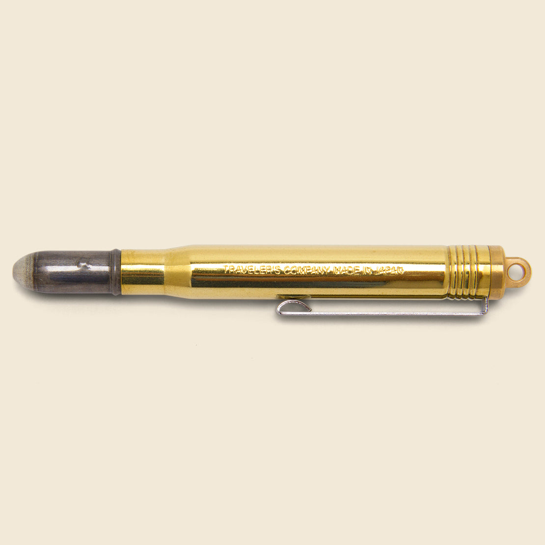 Paper Goods Ballpoint Pen - Brass