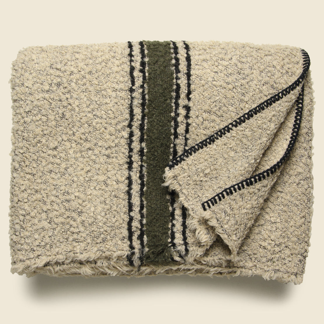 Riverton Throw Blanket - Natural/Khaki - Home - STAG Provisions - Home - Bed - Blanket