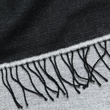 Double-Sided Scarf - White/Black - Universal Works - STAG Provisions - Accessories - Scarves