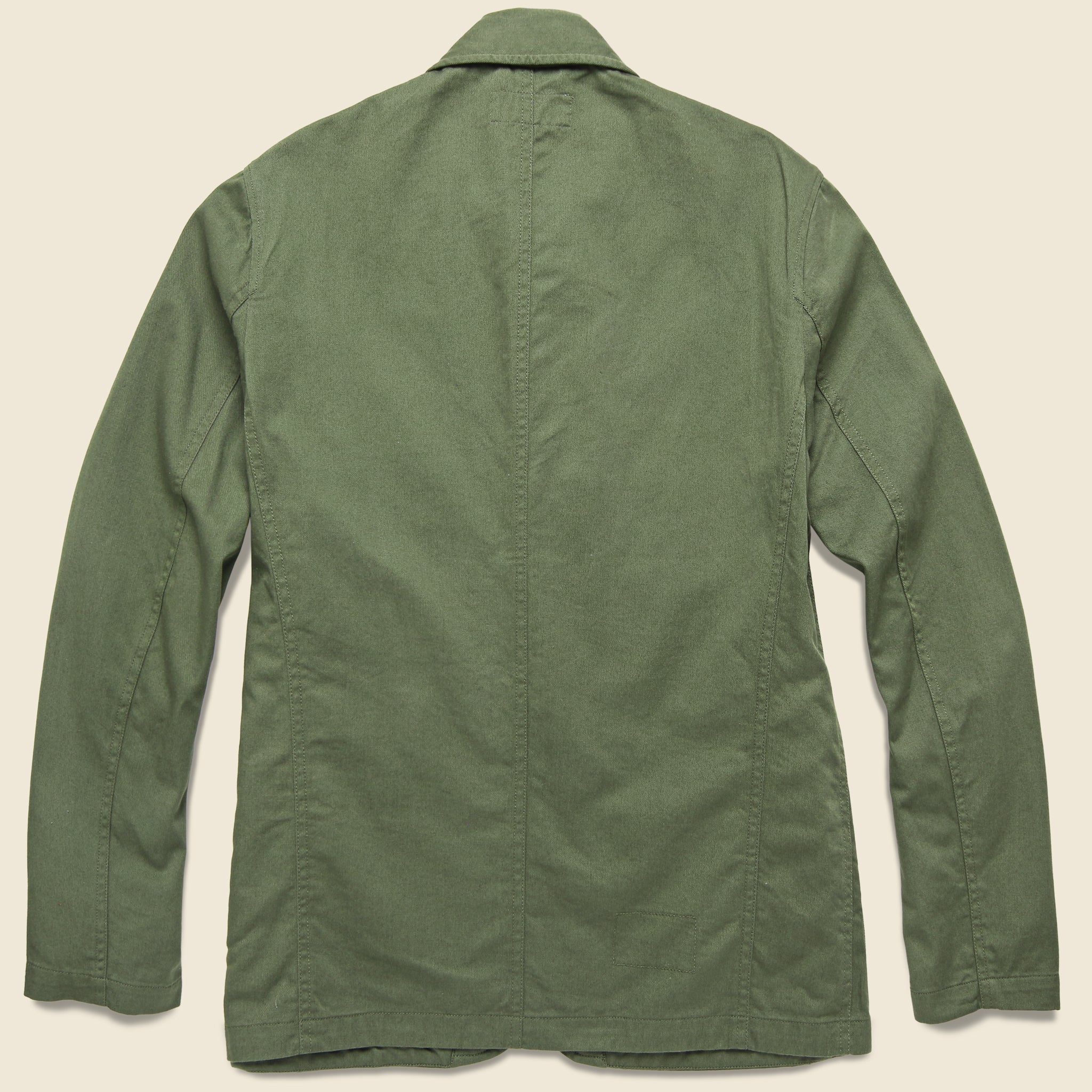 
                          Bakers Jacket - Light Olive - Universal Works - STAG Provisions - Outerwear - Coat / Jacket
                        