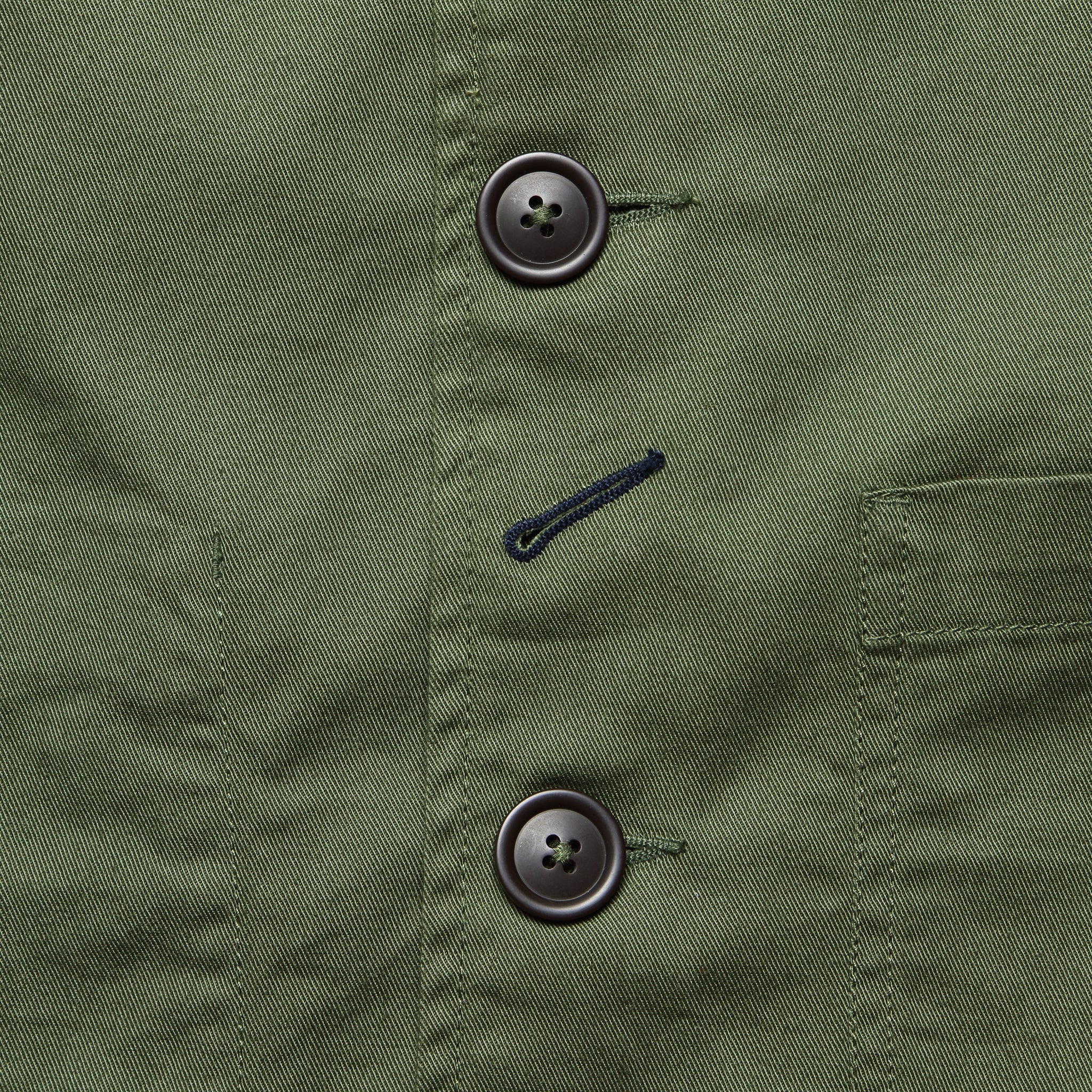 
                          Bakers Jacket - Light Olive - Universal Works - STAG Provisions - Outerwear - Coat / Jacket
                        