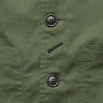 Bakers Jacket - Light Olive - Universal Works - STAG Provisions - Outerwear - Coat / Jacket