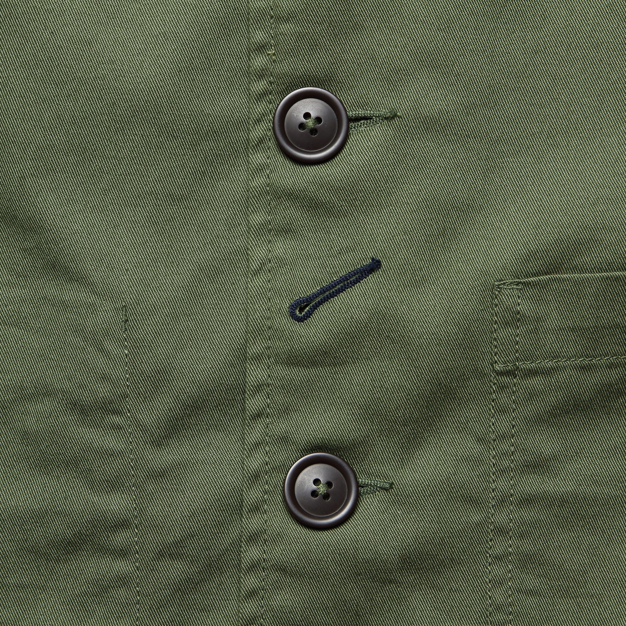 Bakers Jacket - Light Olive - Universal Works - STAG Provisions - Outerwear - Coat / Jacket