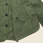Bakers Jacket - Light Olive - Universal Works - STAG Provisions - Outerwear - Coat / Jacket